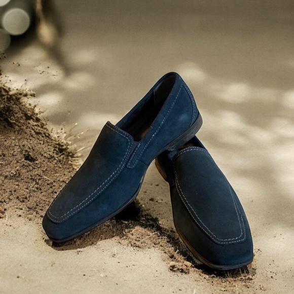 NEW Giorgio Brutini size 8 1/2 dress shoe with - Picture 1 of 16